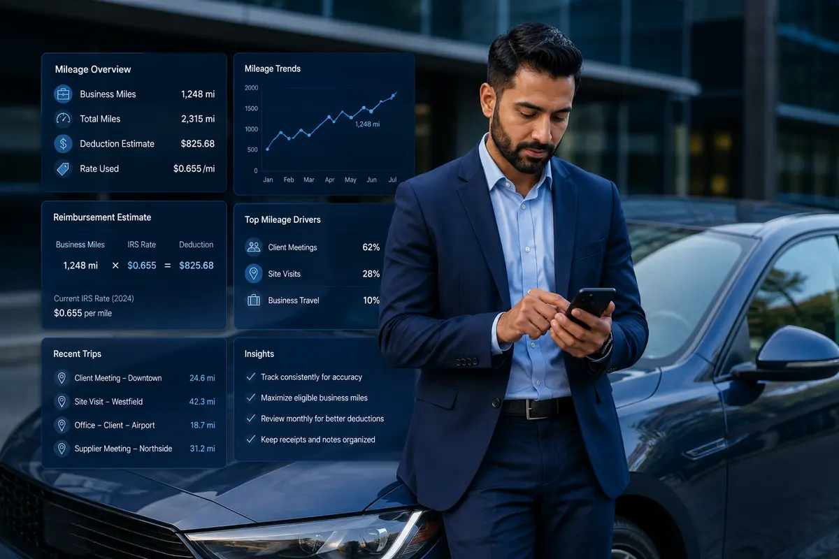 Mileage Reimbursement illustration